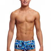 Funky Trunks Trainer Jungen Polar Caps Sidewinder Badehose