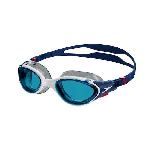 Speedo Schwimmbrille Biofuse 2.0 Blau-Weiß