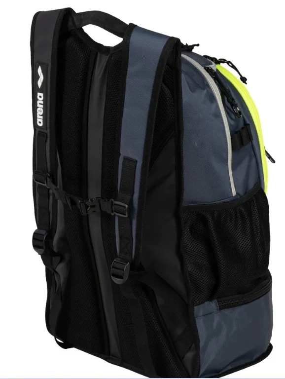 arena Fastpack 3.0 Schwimmrucksack 40 Liter Navy - Neon Yellow