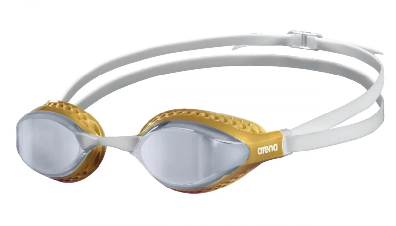 Arena Air-Speed Mirror silver-gold Schwimmbrille