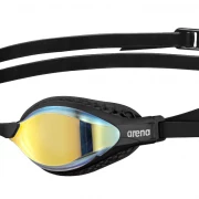 Arena Air-Speed Mirror yellow copper - black Schwimmbrille