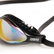 Arena Air-Speed Mirror yellow copper - black Schwimmbrille