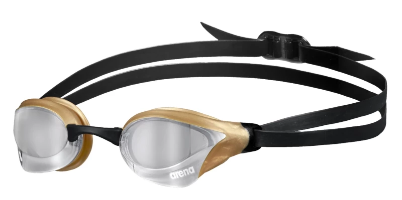 Arena Cobra Core Swipe Mirror Schwimmbrille Silver - Gold