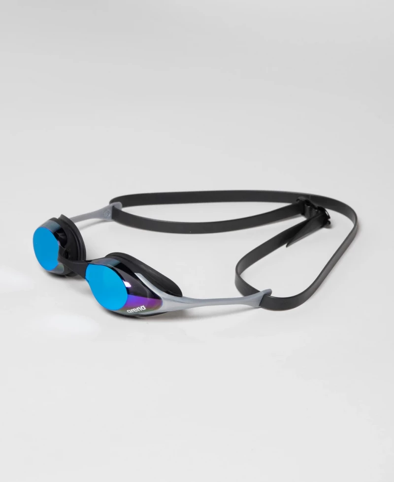 Arena Cobra Original Swipe Mirror Schwimmbrille Blue - Silver