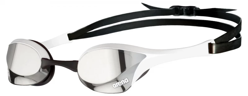 Arena Cobra Ultra Swipe Mirror Schwimmbrille Silver - White