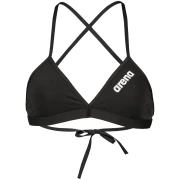 Arena Damen Bikini Oberteil Solid Black - White