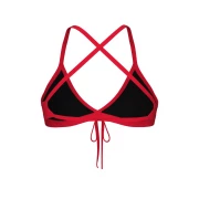 Arena Damen Bikini Oberteil Solid Red - White