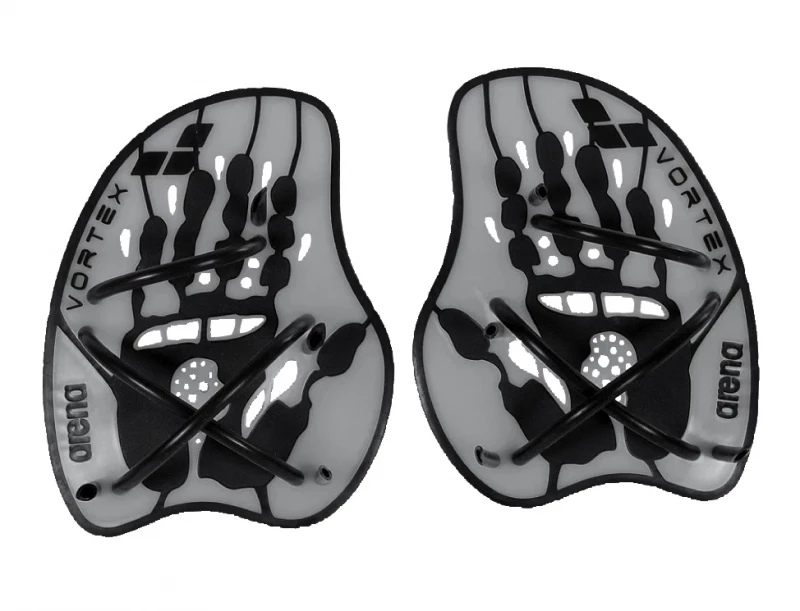 Arena Handpaddles Vortex Silver-Black