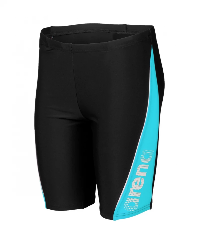 Arena Jungen Jammer Thrice Badehose Black - Turquoise