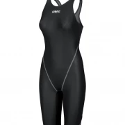 Arena Powerskin ST Next Damen Open Back Wettkampfanzug Black