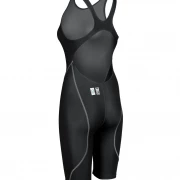 Arena Powerskin ST Next Damen Open Back Wettkampfanzug Black