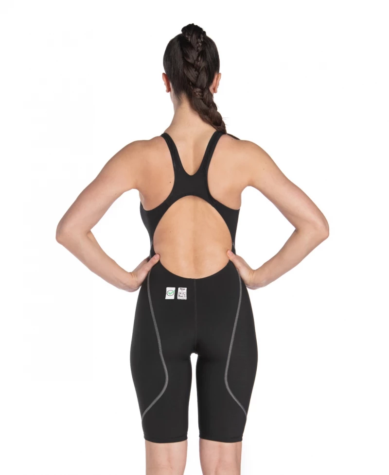 Arena Powerskin ST Next Damen Open Back Wettkampfanzug Black