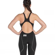 Arena Powerskin ST Next Damen Open Back Wettkampfanzug Black