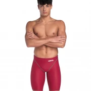 Arena Powerskin ST Next Jammer Herren Wettkampfhose Deep Red