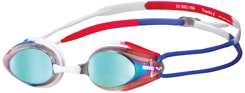 Arena Tracks Junior Mirror Kinder Schwimmbrille