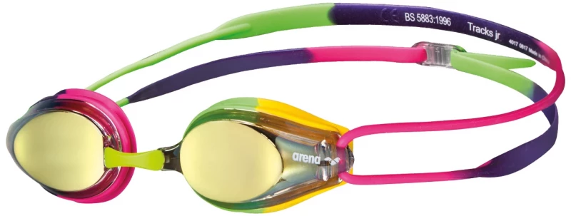 Arena Tracks Junior Mirror Kinder Schwimmbrille