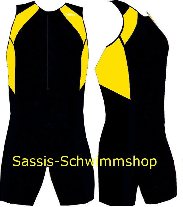 Chilliez Triathlonanzug TRI-POWER schwarz-gelb