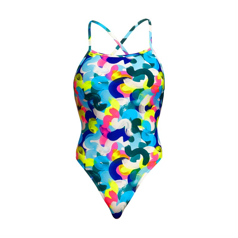 Funkita Damen Badeanzug Brush It Off Tie Me Tight