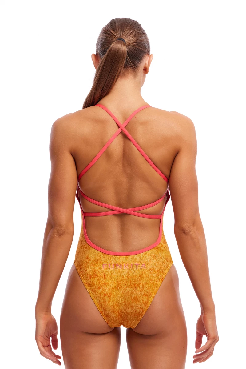 Funkita Damen Badeanzug Circle Of Life Strapped In