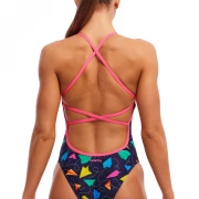 Funkita Womens Swimsuit Fly Bye Strapped In