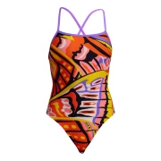 Funkita Women Swimsuit Gold Tips Tie Me Tight