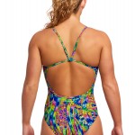 Funkita Damen Badeanzug Spin The Bottle Single Strap