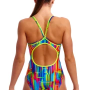 Funkita Women Swimsuit The Glitch Diamond Back