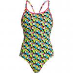 Funkita Damen Badeanzug Toucan Do It Diamond Back