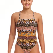 Funkita Damen Badeanzug Zoo Life Tie Me Tight