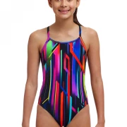 Funkita Girls Swimsuit Baby Beamer Diamond Back