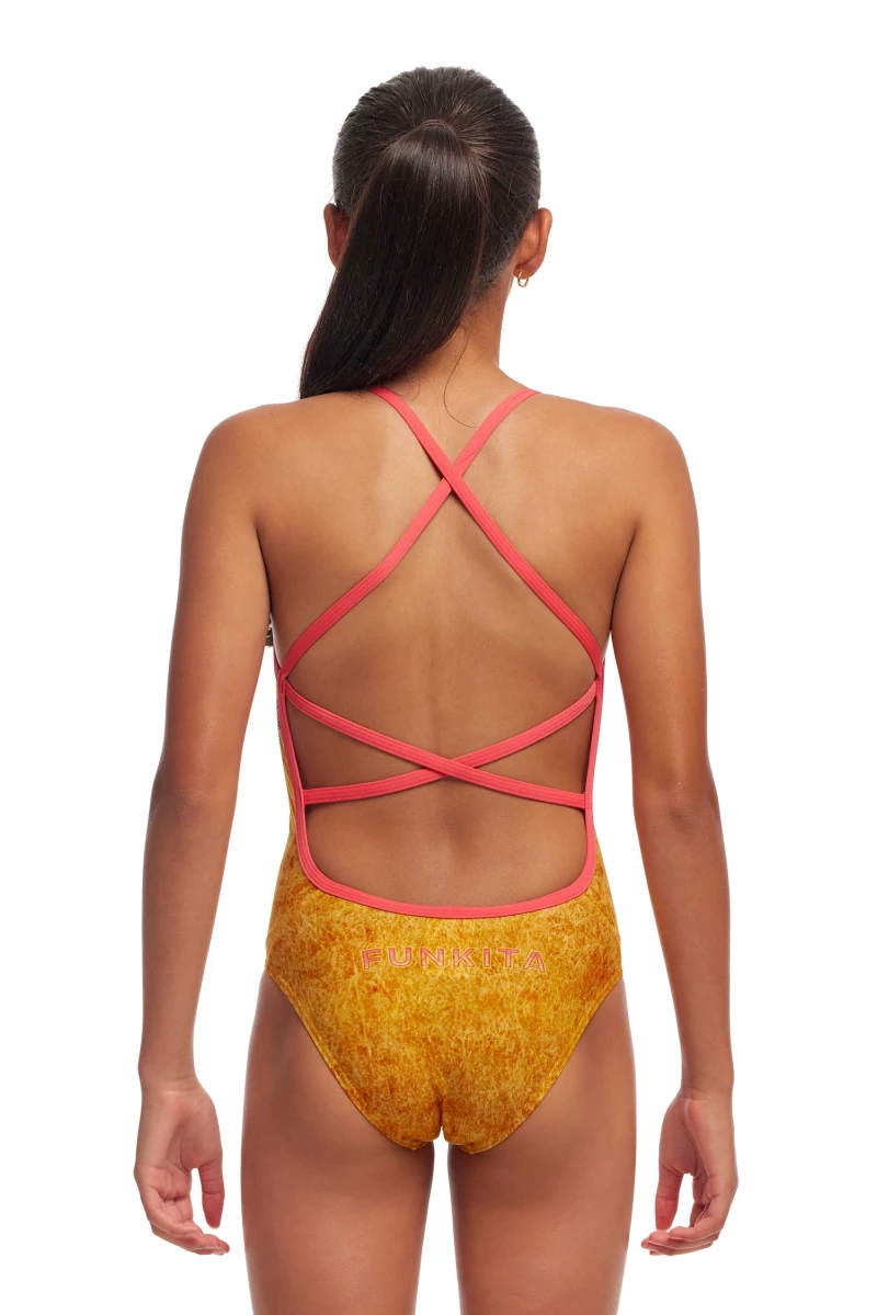 Funkita Girls Swimsuit Circle Of Life Strapped In