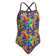 Funkita Mädchen Badeanzug Colour Funk Strapped In