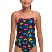 Funkita Girls Swimsuit Fly Bye Strapped In