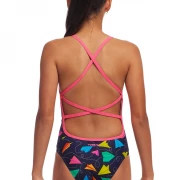 Funkita Mädchen Badeanzug Fly Bye Strapped In