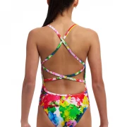 Funkita Mädchen Badeanzug Ink Jet Strapped In