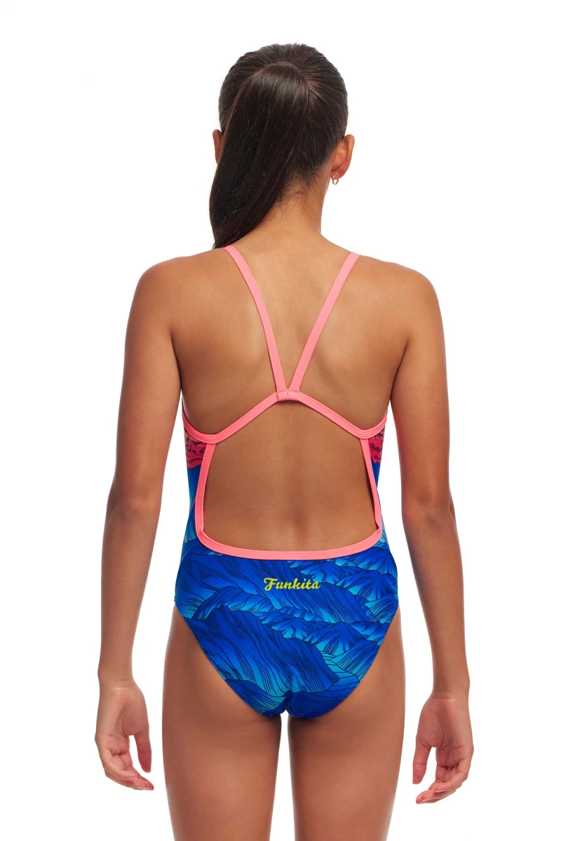 Funkita Girls Swimsuit Smokin Hot Single Strap