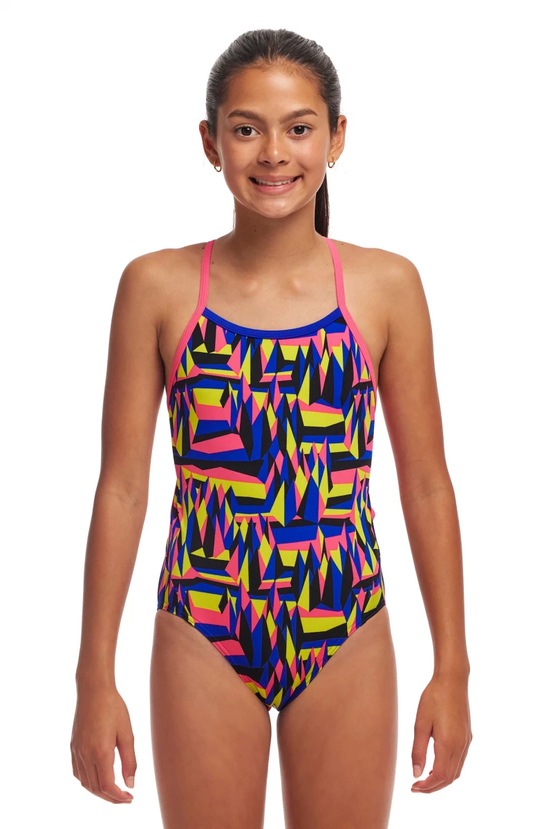 Funkita Girls Swimsuit Spike Me Twisted