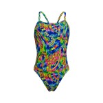 Funkita Mädchen Badeanzug Spin The Bottle Single Strap