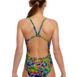 Funkita Mädchen Badeanzug Spin The Bottle Single Strap