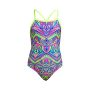 Funkita Girls Swimsuit Stellar Stars Tie Me Tight