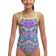 Funkita Girls Swimsuit Stellar Stars Tie Me Tight