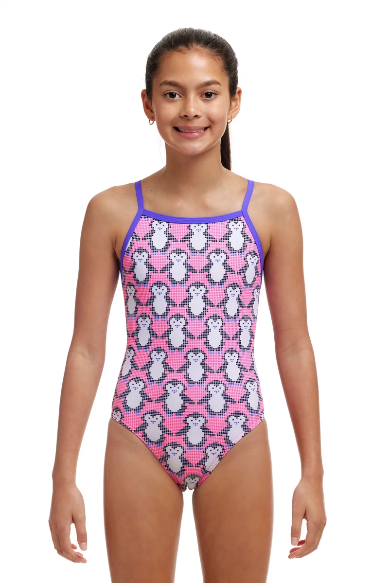 Funkita Girls Swimsuit Pixi Pengi Tie Me Tight