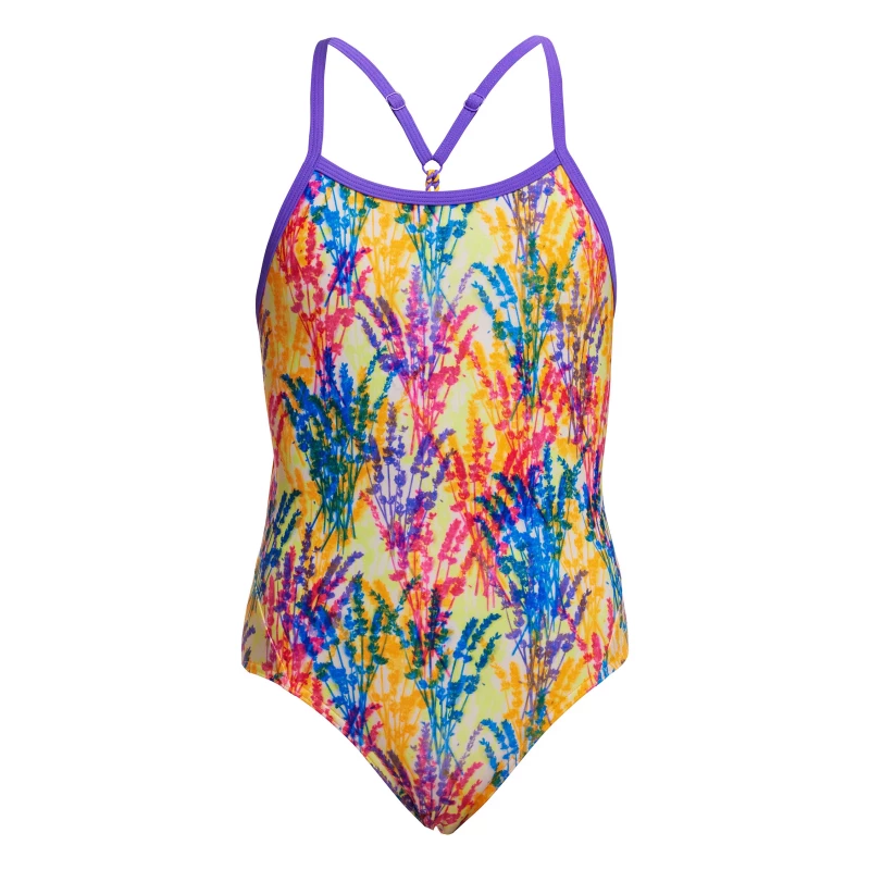 Funkita Girls Swimsuit Strike A Posy Tie Me Tight