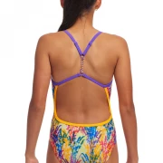 Funkita Mädchen Badeanzug Strike A Posy Twisted