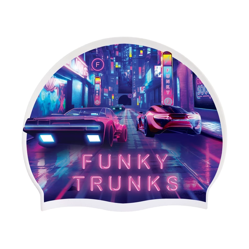 Funky Trunks Badekappe Cyber City