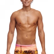 Funky Trunks Herren Circle Of Life Sidewinder Badehose