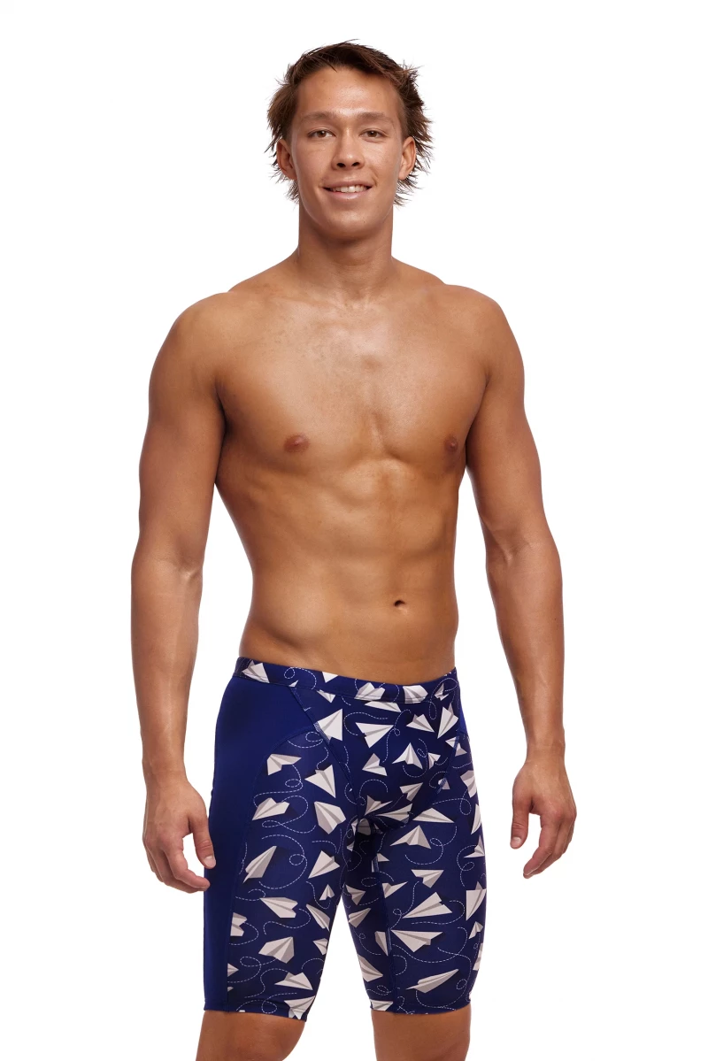 Funky Trunks Jammer Herren Paper Plain Badehose