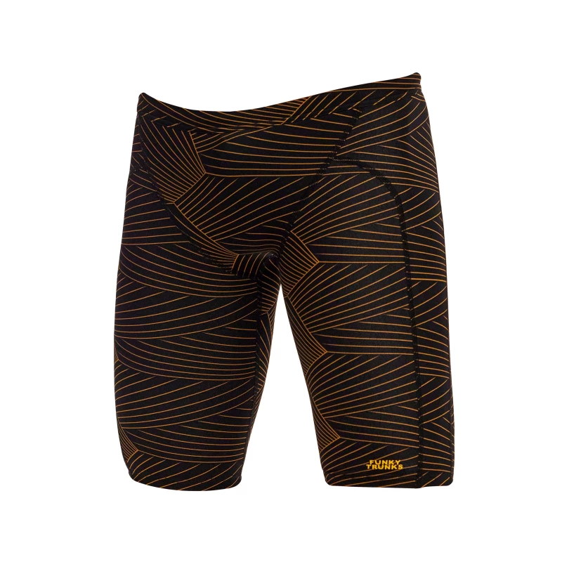 Funky Trunks Jammer Jungen Gold Weaver Badehose