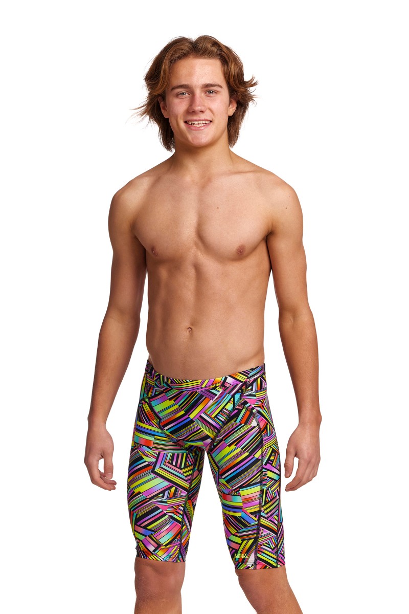 Funky Trunks Jammer Jungen Strip Straps Badehose