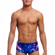 Funky Trunks Trainer Jungen Cyber City Sidewinder Badehose